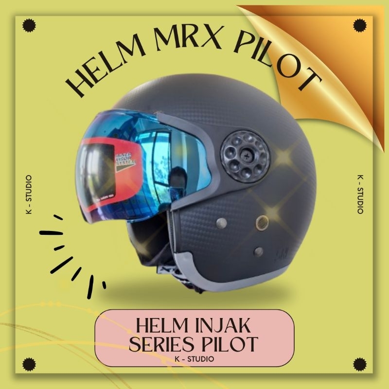 Helm Bogo MRX Carbon | Helm Injak Series MRX Carbon