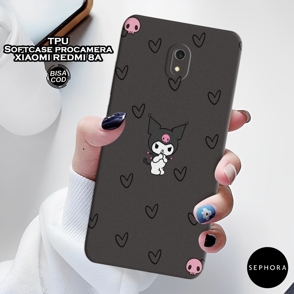 Case Xiaomi Redmi 8A Terbaru - Fashion Case Lucu - Softcase Xiaomi Redmi 8A  - Case Pro Camera - Cas