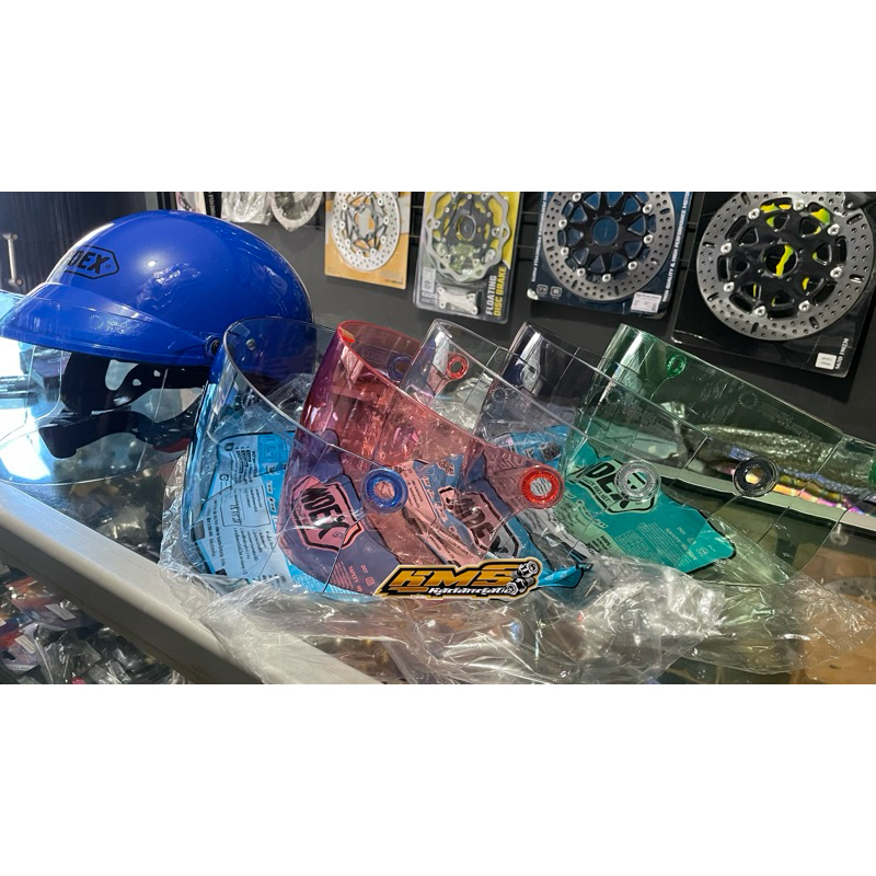 kaca / visor helm index / H2c thailland