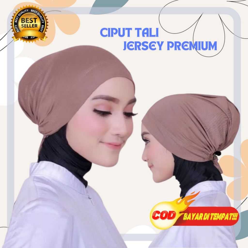 Ciput Basic Tali || Ciput Arab Ciput Kaos Jersey Premium Daleman hijab