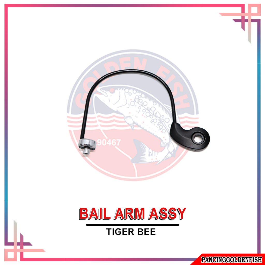 BAIL ARM ASSY,BAIL ARM LEVER REEL GOLDENFISH TIGER BEE