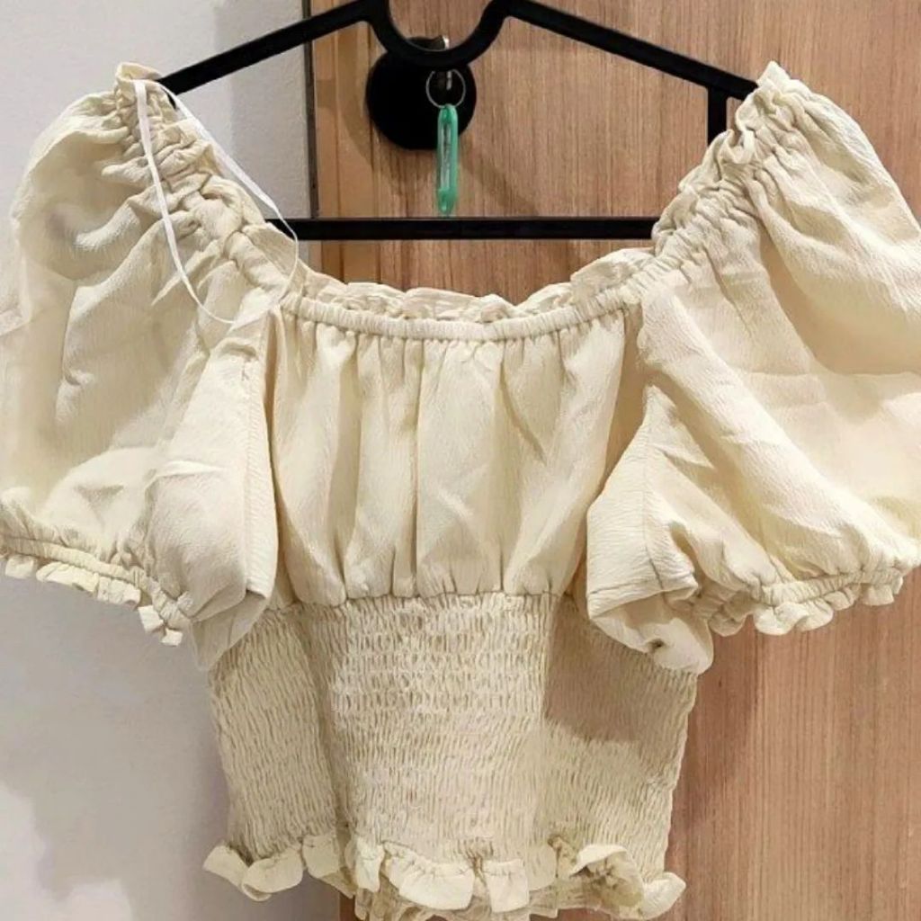 Colorbox shabrina yellow size m preloved bekas