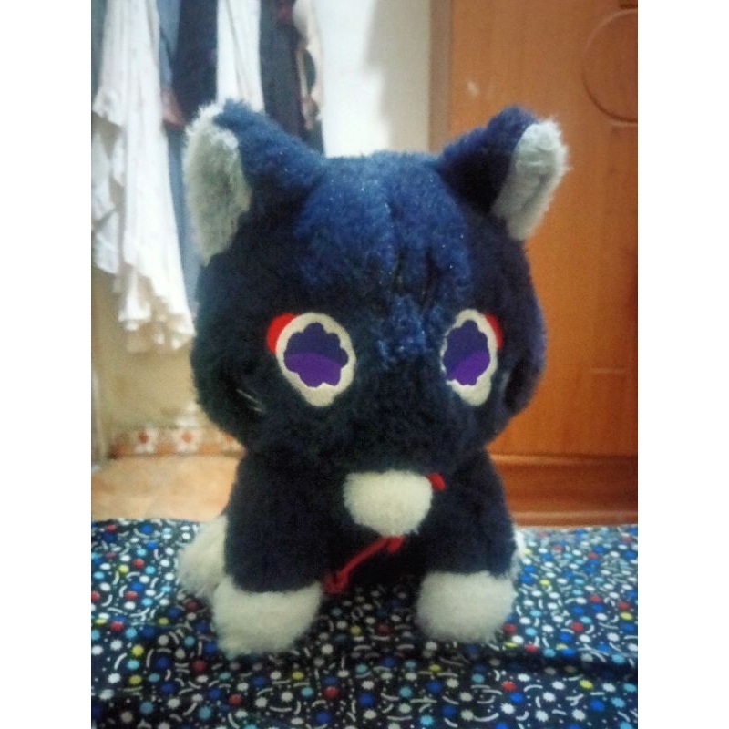 Scaramouche cat plushie HQ