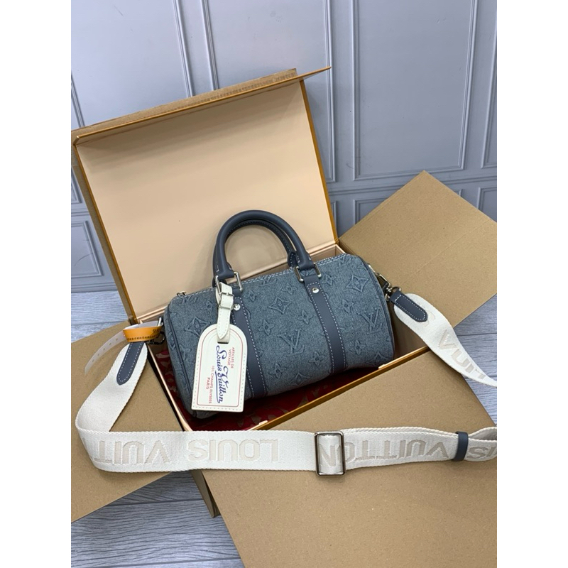 Lv Speedy Jeans denim