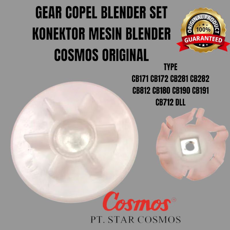 Set Konektor & Gigi Kopel Blender Cosmos CB 190 191 CB 281 282 -Gigi Kopel