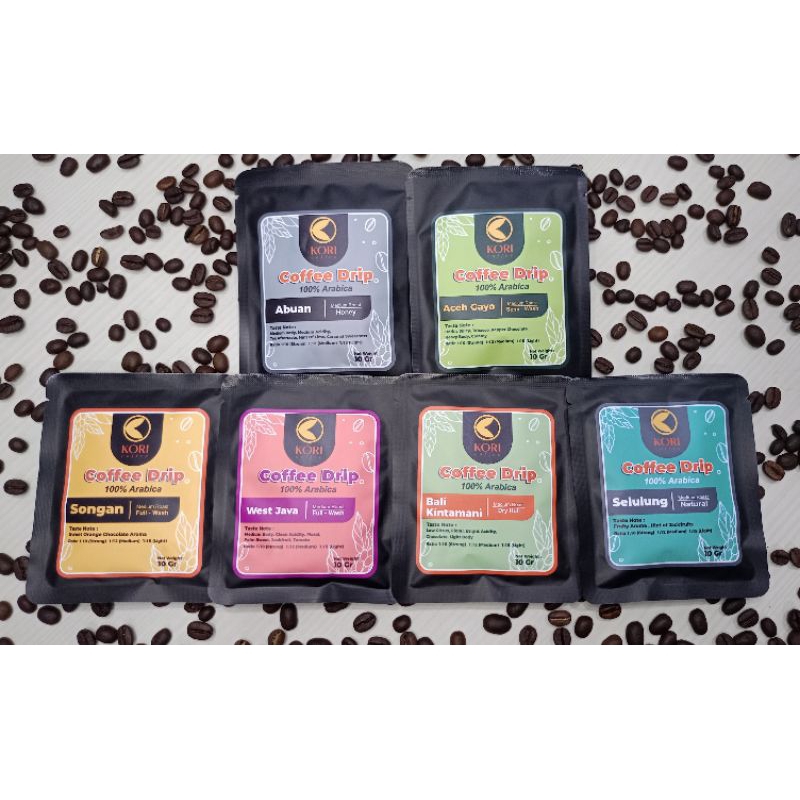 

Premium Kopi Drip Kori Coffee Kopinya Orang Indonesia.