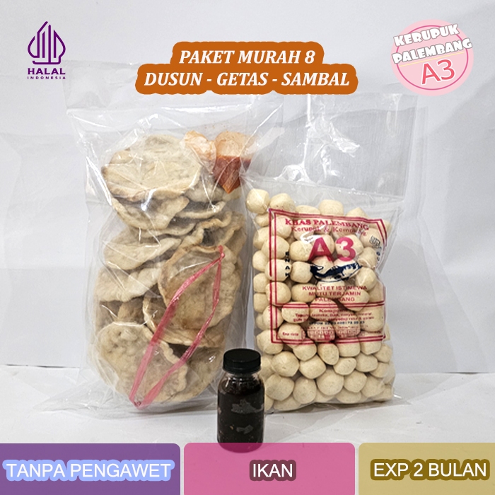 

PAKET MURAH 8 DUSUN KECIL GETAS 200GR SAMBAL