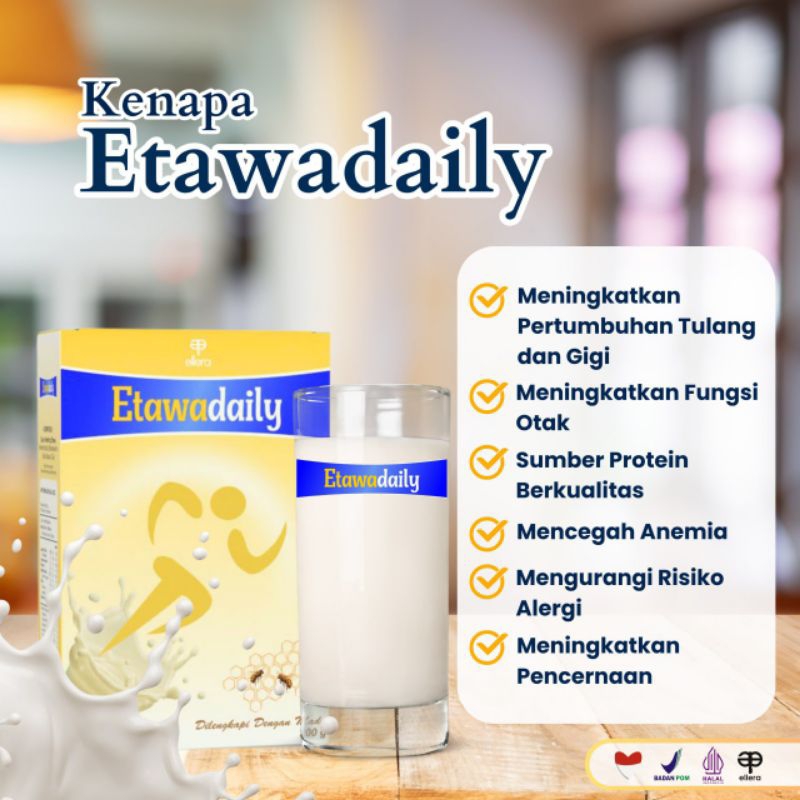 

ETAWADAILY 200g Susu Kambing Etawa Plus Madu