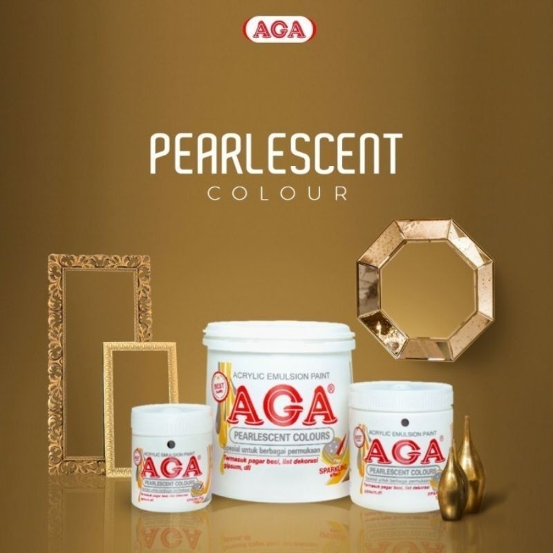 

Aga Pearlescent Color 100ml dan 250ml