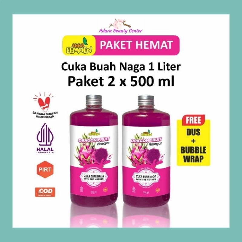 

Cuka Buah Naga original untuk kesehatan Dragon Fruit Vinegar Organic 500 ml dapat mencegah kangker