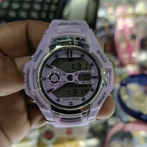 JAM TANGAN WANITA AUXLAND SPORT DIGITAL WATER RESIST