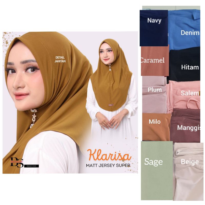 hijab instan klarisa ori billy
