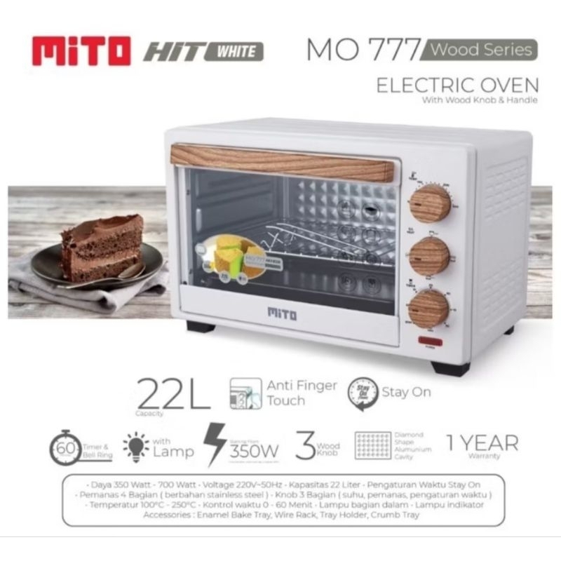 Oven Mito HIT MO-777 Oven Listrik Panggangan Listrik Mito