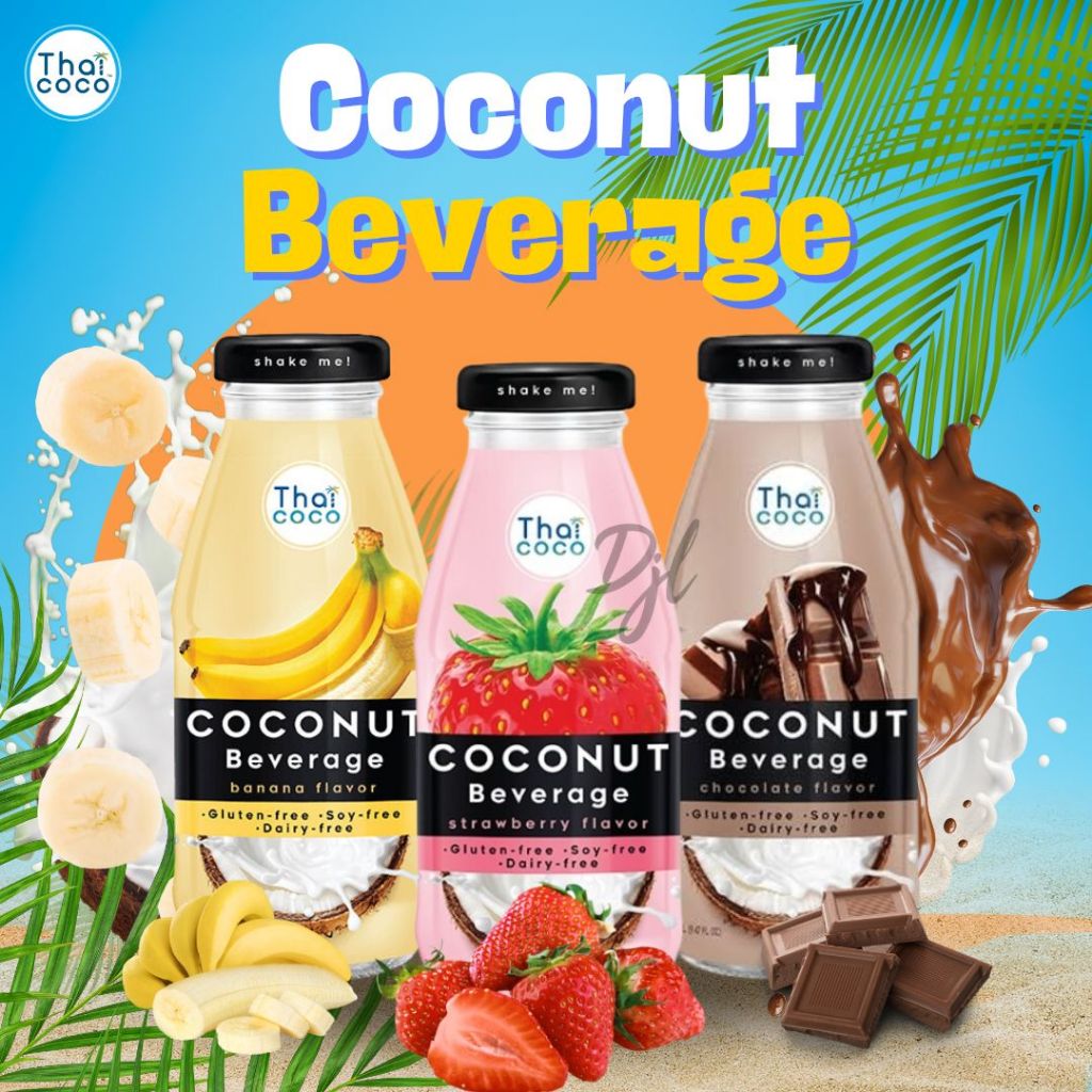 

Thai Coco Coconut Beverage 180ml 1botol