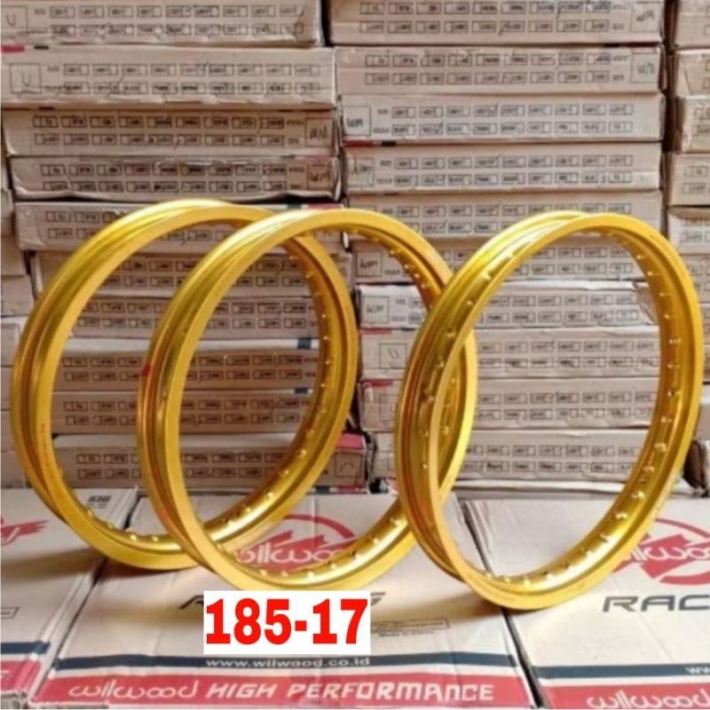 Velg 185-17 Gold Rim 185-17 Gold Wilwood