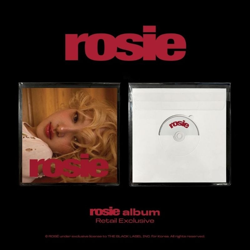 [PO] ROSE - 1st Studio Album [Rosie] (Retail Exclusive) / ALBUM ROSE ROSIE RETAIL EXCLUSIVE