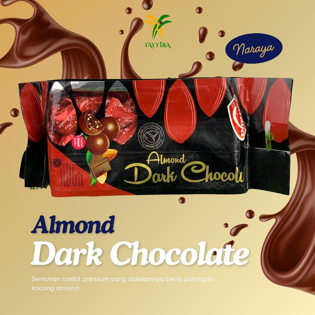 

NARAYA COKLAT ALMOND | DARK CHOCHOLATE ALMOND | 300 gram