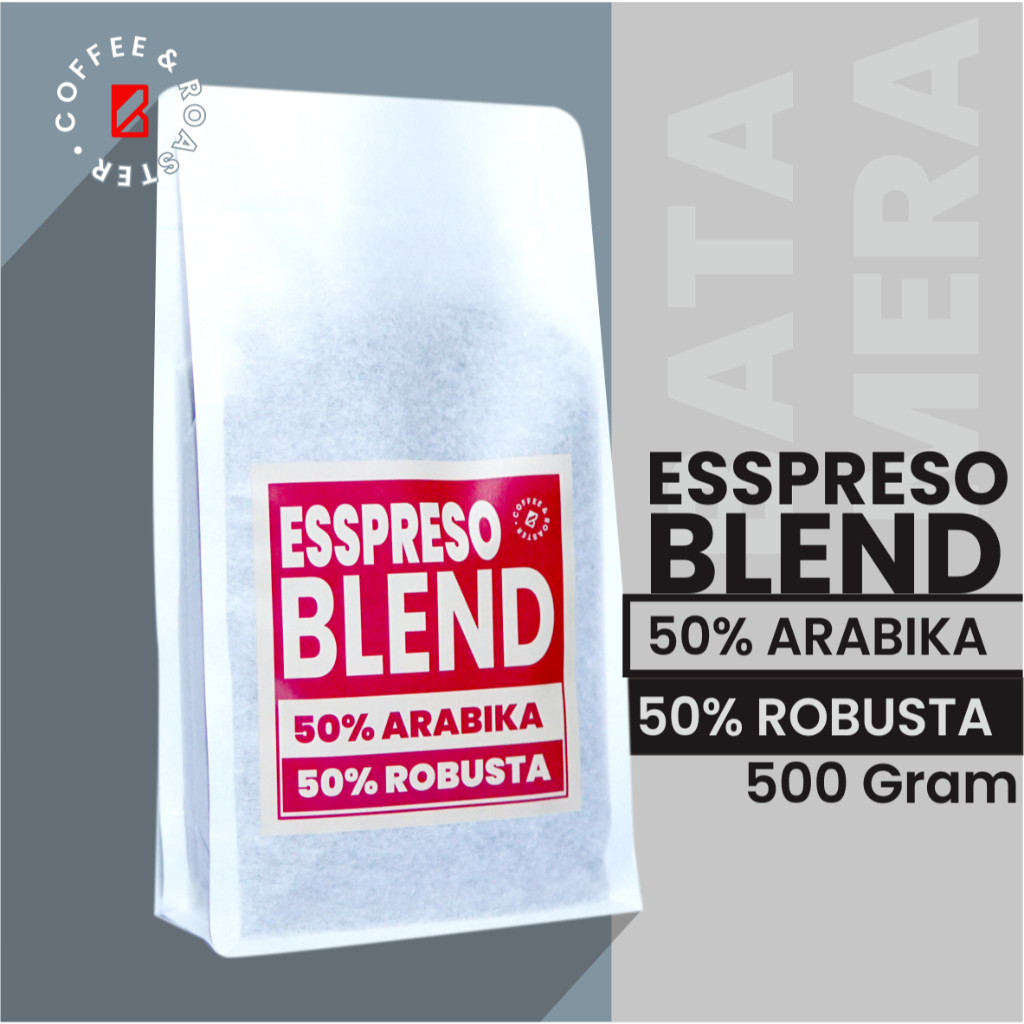 

House Blend | Espresso Blend | 50% Robusta 50% Arabika 500gr, 1/2kg, Biji Kopi, Kopi Bubuk