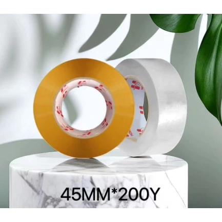 

Lakban Bening 200 Yard Super Clear Isolasi Awet dan Kuat