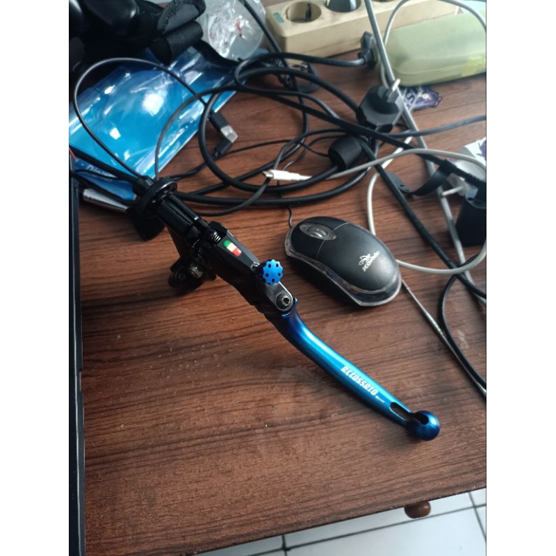 Kopling Accosato Racing 24mm Biru Second