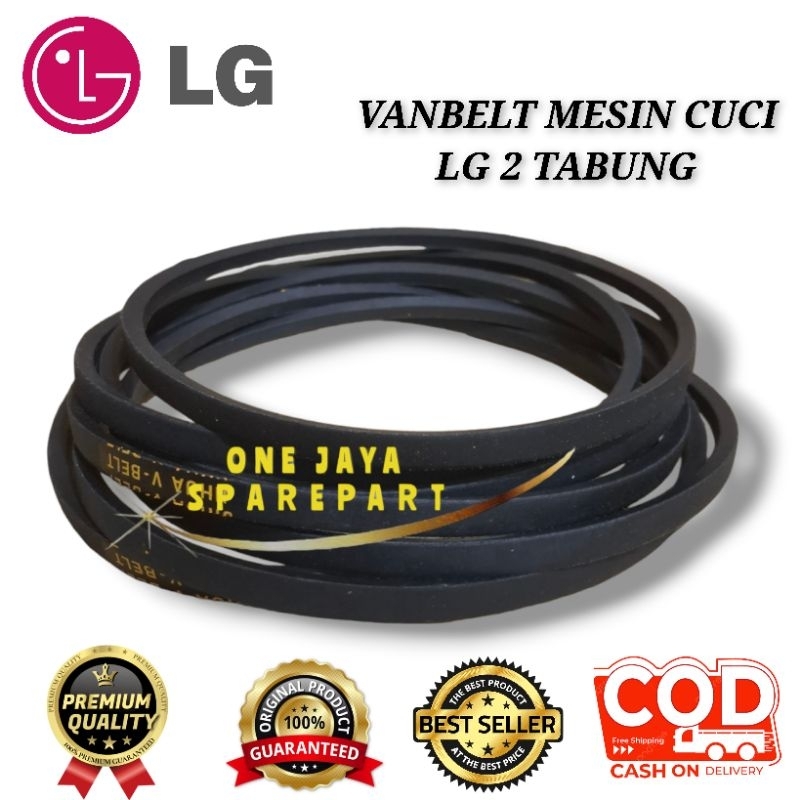 [VBELT LG WP-800N] Vanbelt Fanbelt Vbelt Mesin Cuci LG 2 Tabung WP800N