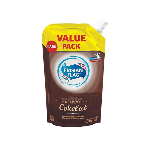 

frisian flag susu kental manis value pack coklat 545gr