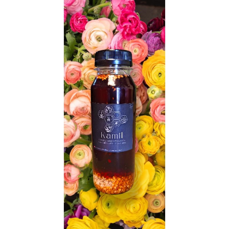 

Madu Super Madu + Beepollen / Serbuk Sari Bunga 350 gr