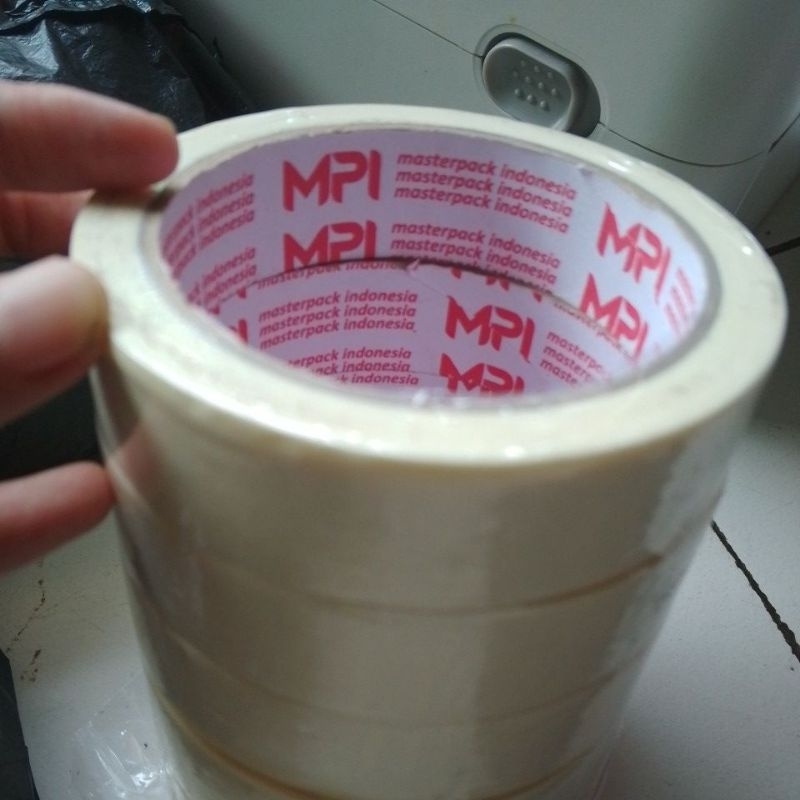 

Masking tape /lakban kertas MPI Uk.24mm x 21m