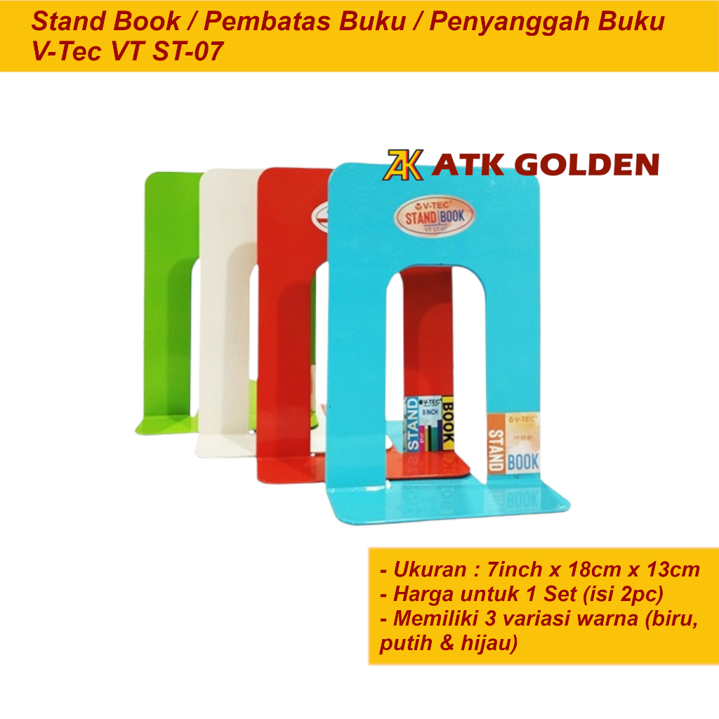 

Stand Book / Pembatas Buku V-TEC