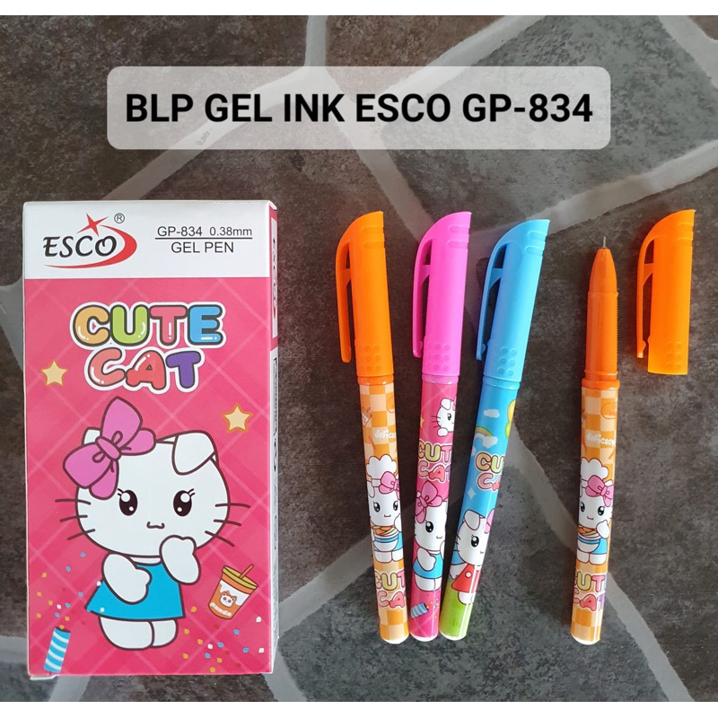 

Bolpoin Gel LUCU FANCY (1 LUSIN) CUTE CAT