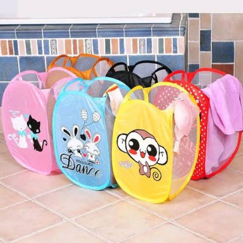 Keranjang Lipat Baju Kotor Keranjang Cucian Keranjang Pakaian Kotor Keranjang Baju Lipat