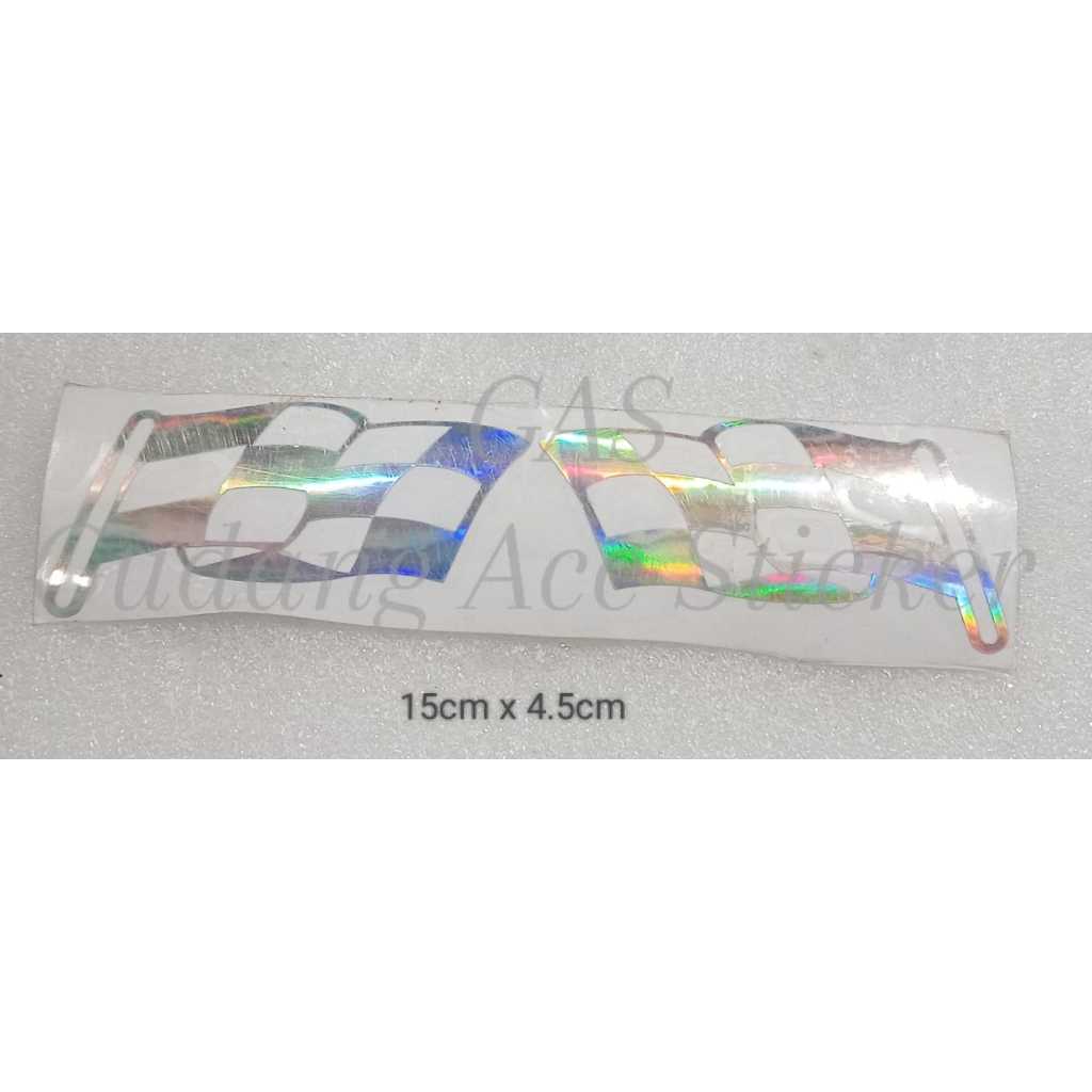

STICKER CUTTING HOLOGRAM / MOTIF BENDERA