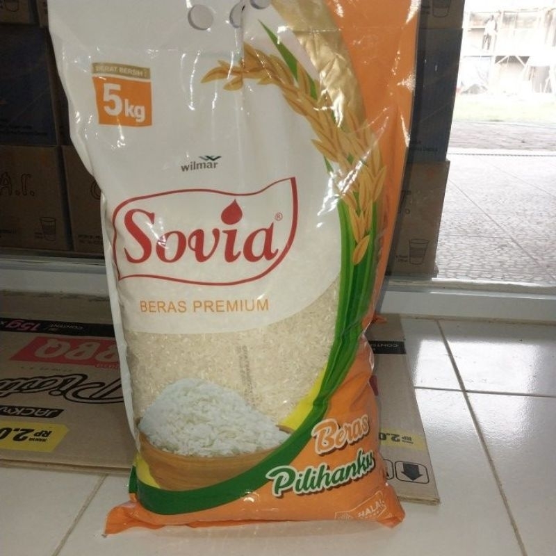 

Beras Premium Merk Sovia 5 Kg