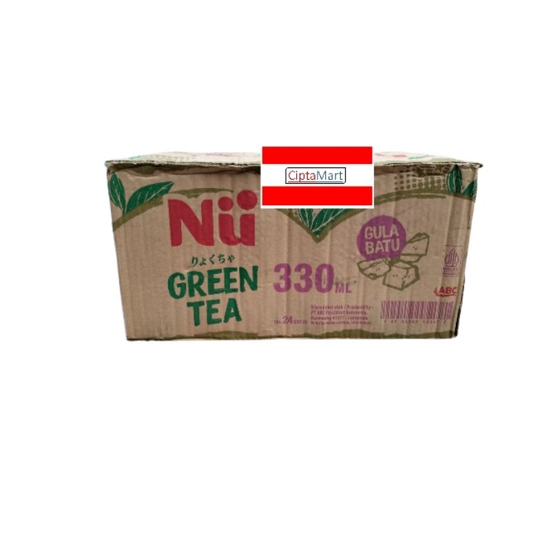 

Nu green tea Gula Batu 24 x 330ml