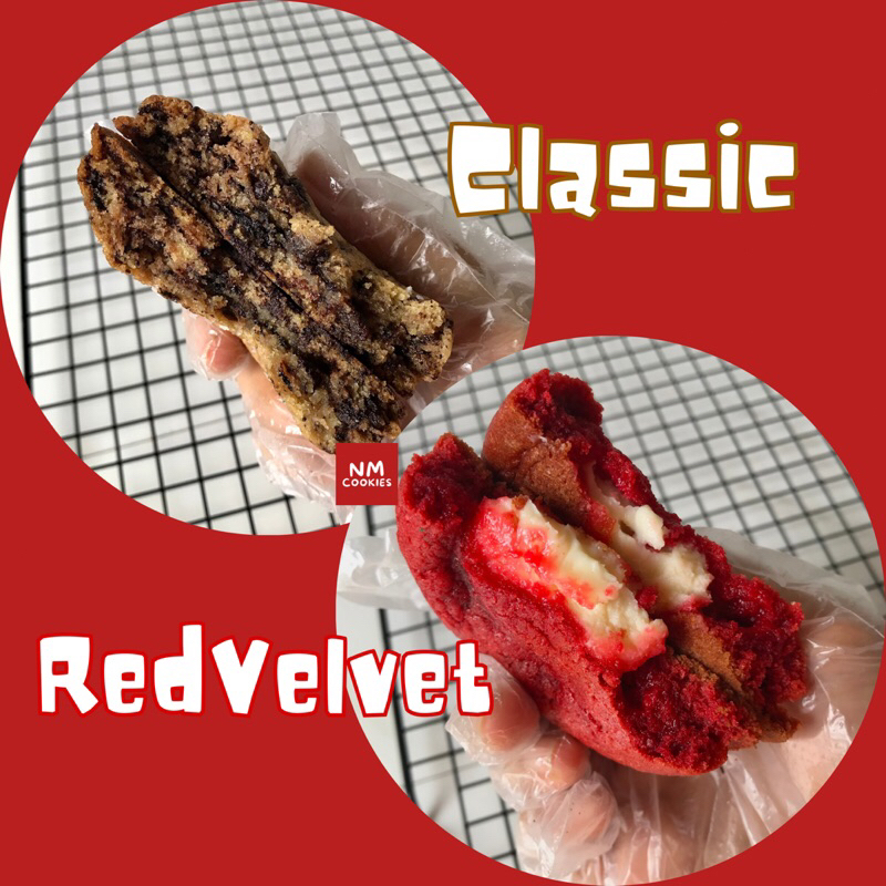 

Mix 3 Red Velvet Cheese 2 Classic Soft Cookie - NM Cookies