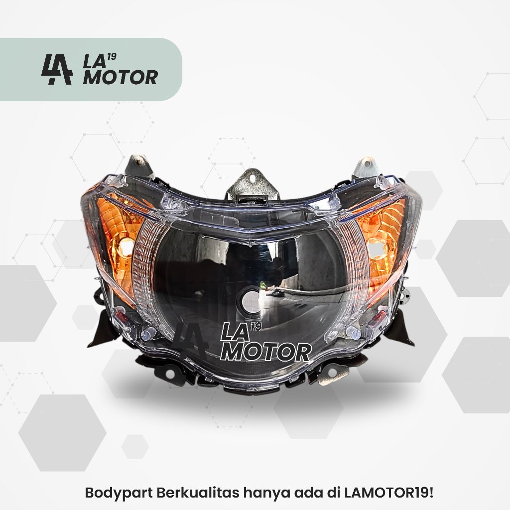 CUSTOM Reflektor Lampu Depan Mio Soul GT 110 Xeon GT 125