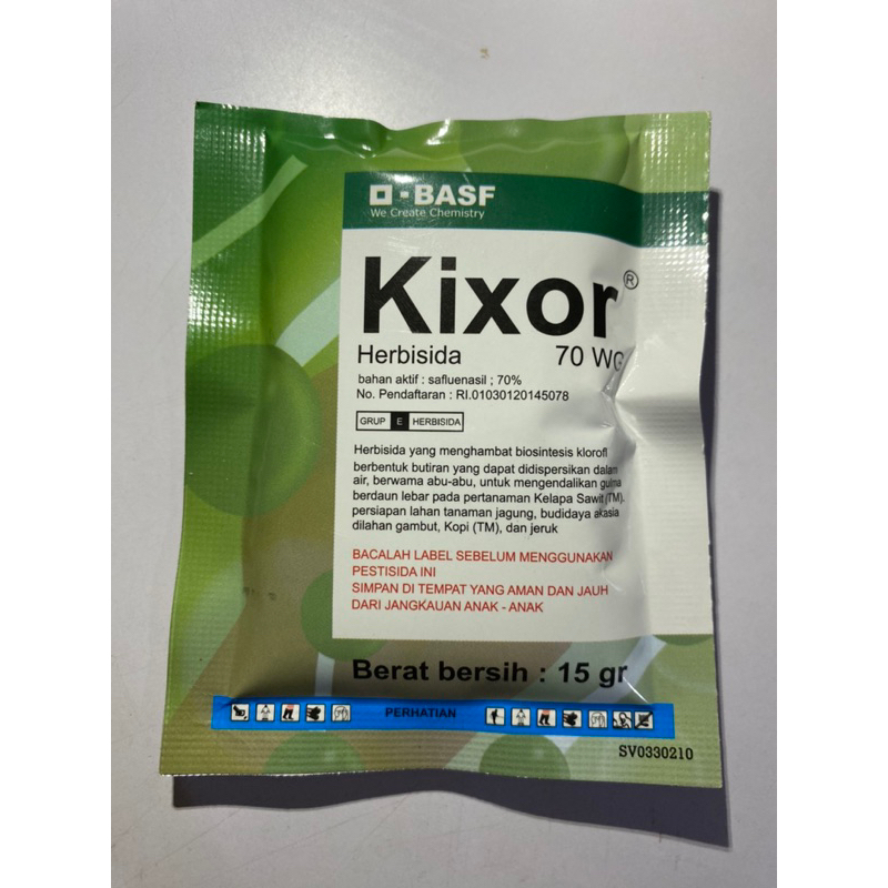 Herbisida Kixor 70 WG Kemasan original Pabrik 15 gram