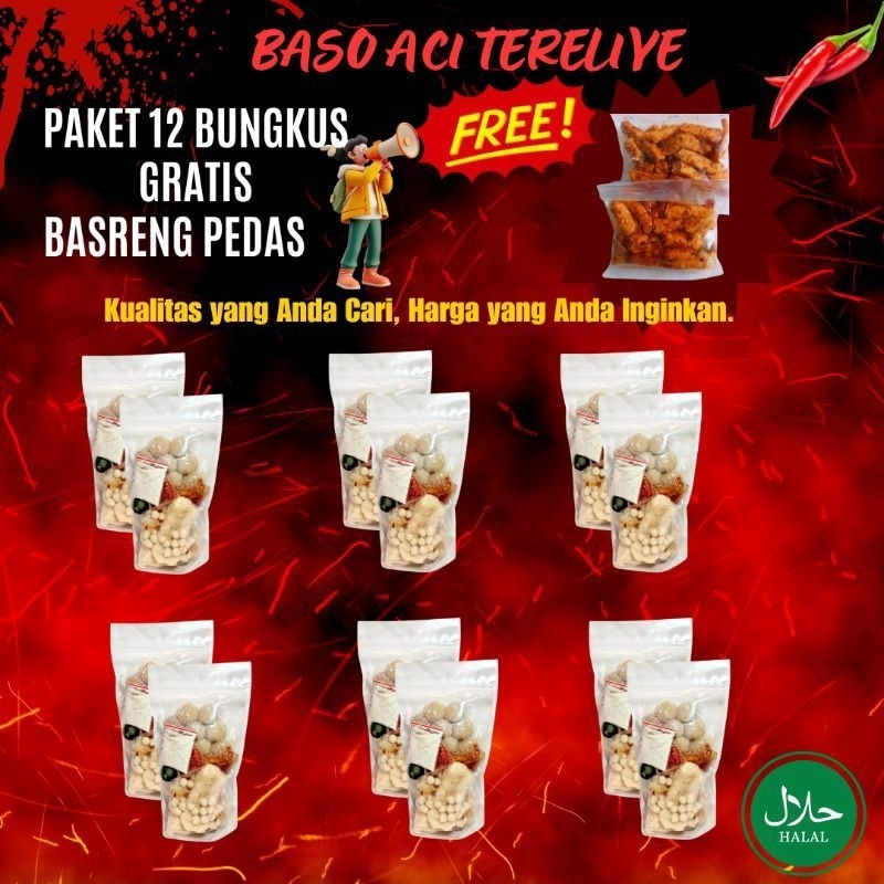

baso aci ISW paket 12 pcs super hemat