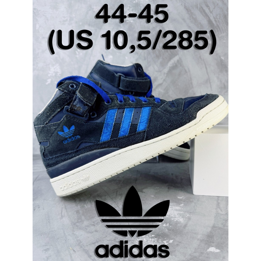 (Second/Preloved) 4d1*d4s Forum Mid Navy Suede