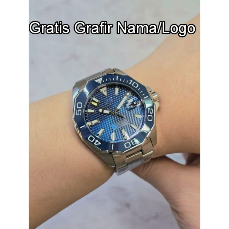 jam tangan mewah merk terkenal exclusive gratis grafir nama/logo