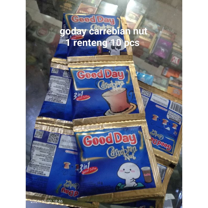 

GODAY //CARREBIAN NUT //1 RENTENG 10 PCS