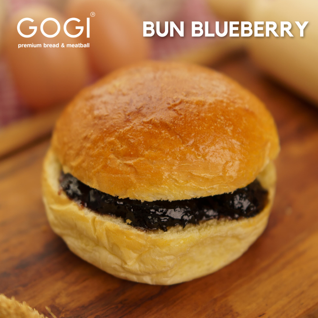 

Roti Blueberry Roti Manis Roti Isi Blueberry Bun Burger Selai Blueberry