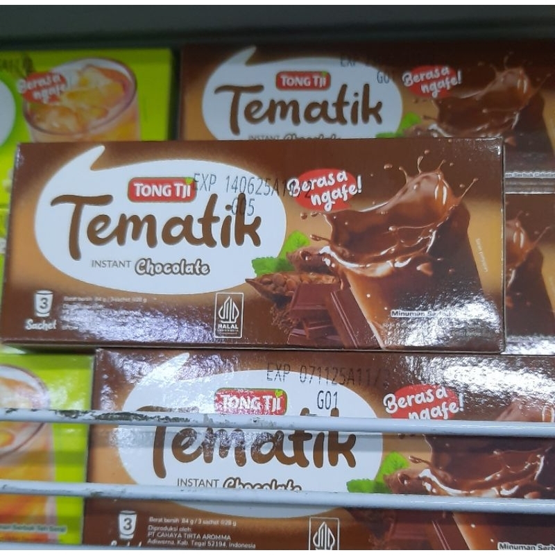 

DG STORE | TONG TJI TEMATIK CHOCOLATE | Isi 3 Sachet