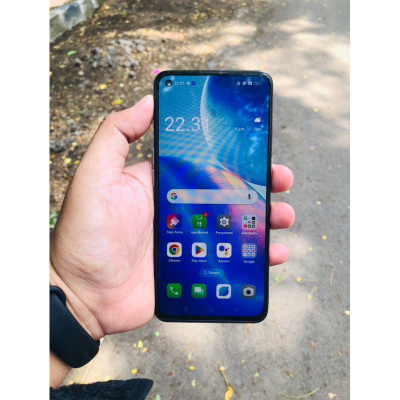 oppo reno 5 8/128 Second seperti baru Fullset ori Murahh