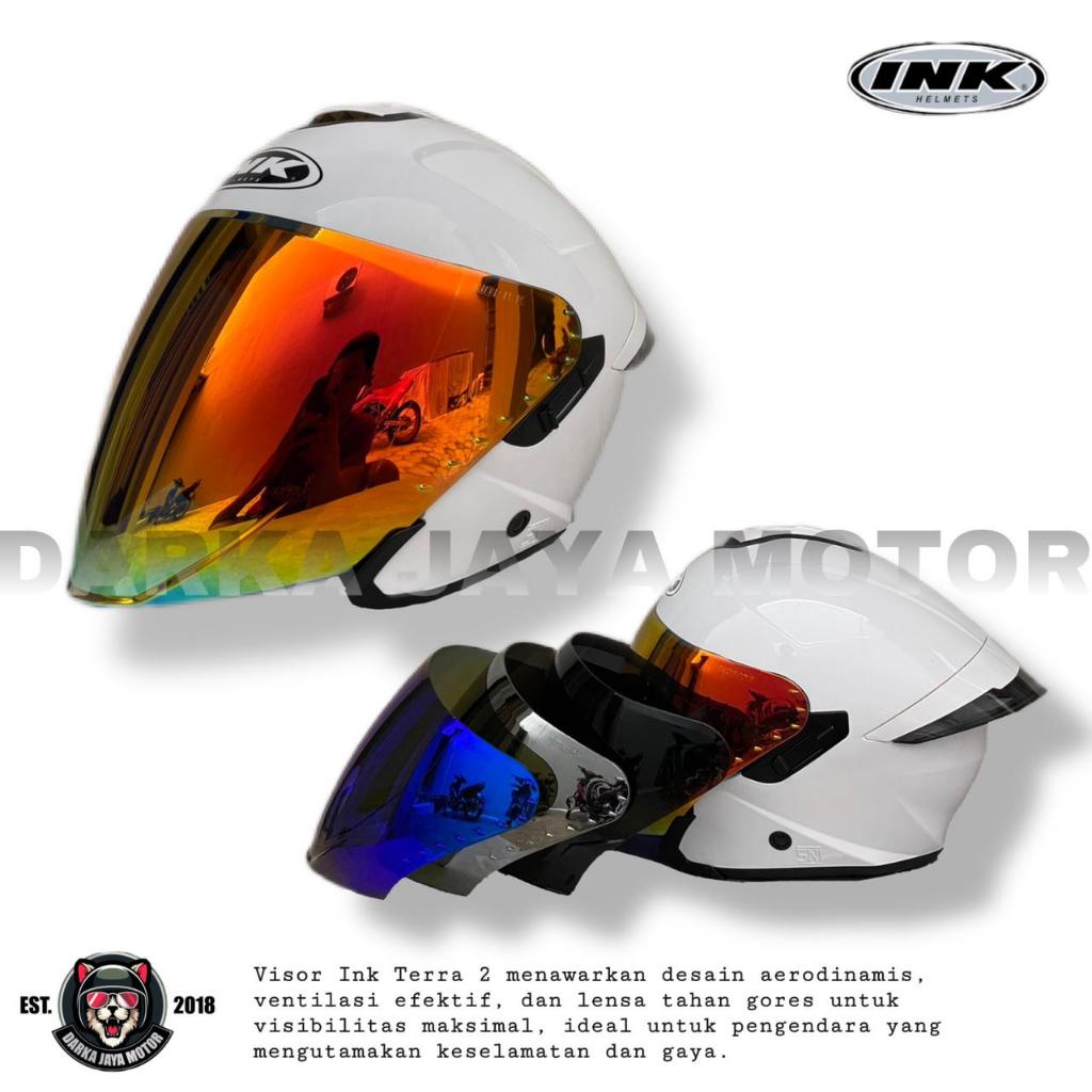 KACA VISOR INK TERRA 2 / VISOR IRIDIUM INK TERRA