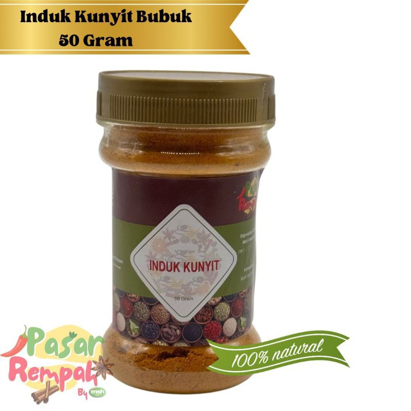 

Induk Kunyit Bubuk 50 Gram