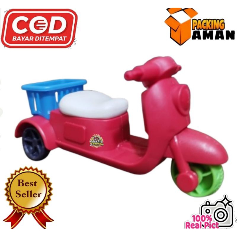 COD PROMO PERPCS SCOOPY MAINAN MURAH ANAK MOTOR SCOOPY MAINAN SCOOPY VESPA