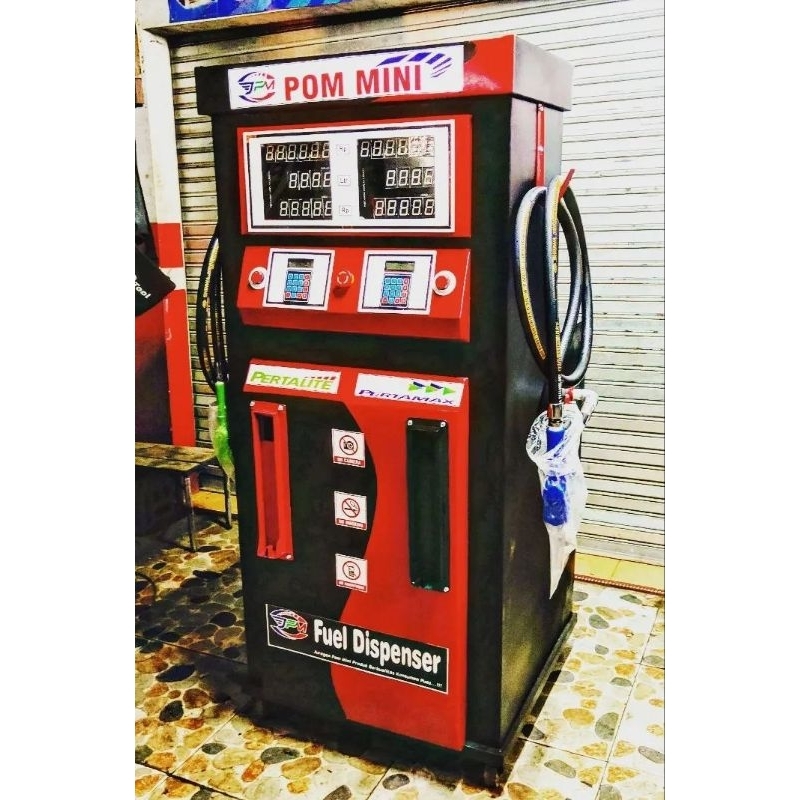 POM MINI 2 NOZEL SEDANG TIPE HYBRID 2x100liter AUTOMATIS CHARGING TETAP NYALA TANPA LISTRIK
