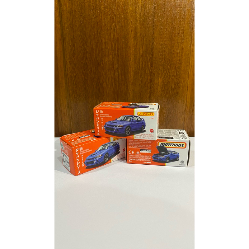 Matchbox Japan Series 1994 Mitsubishi Lancer Evolution IV