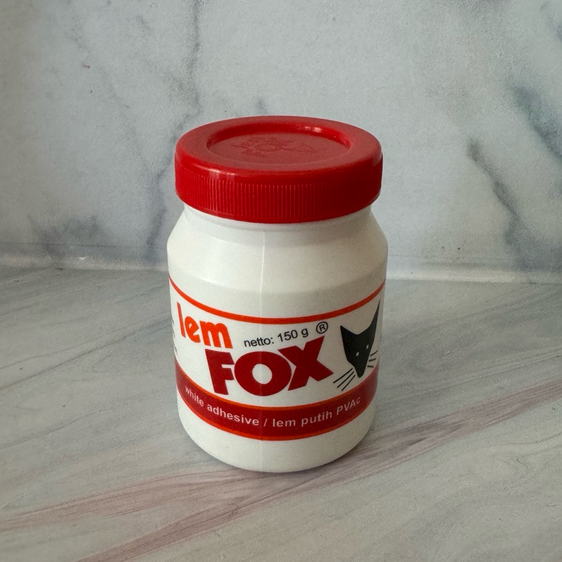 

lem fox perekat kertas kayu prakarya 150gr